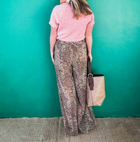 Dress Forum - Ashley Looped Belt Wide Leg Pants