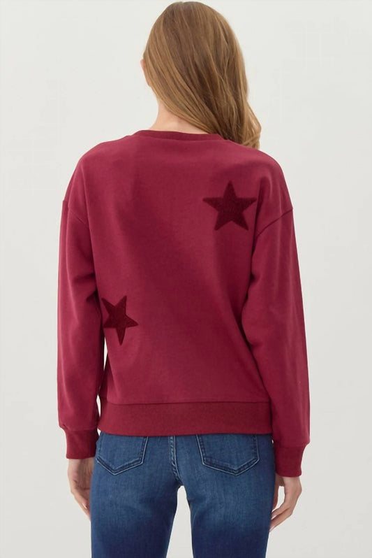 Jodifl - Chenille Stars Sweatshirt
