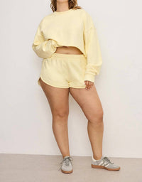 Good American - Terry Relaxed Shorts