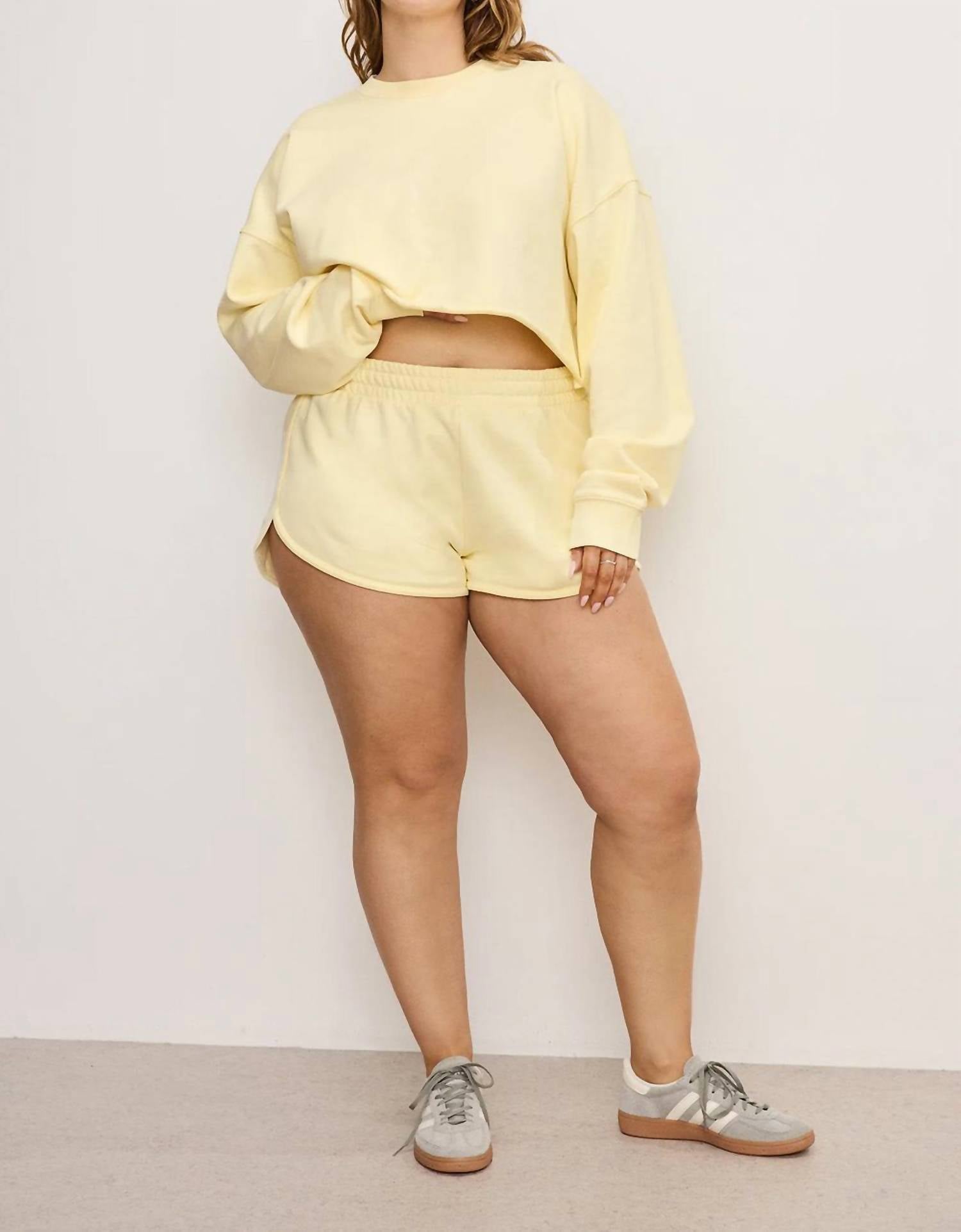Good American - Terry Relaxed Shorts