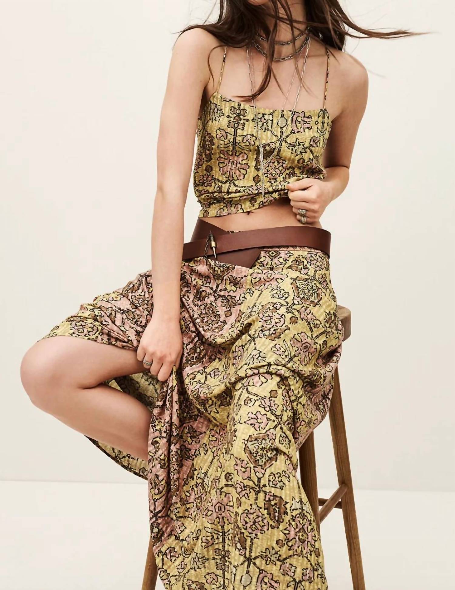 Ba&Sh - Jupe Pario Maxi Skirt