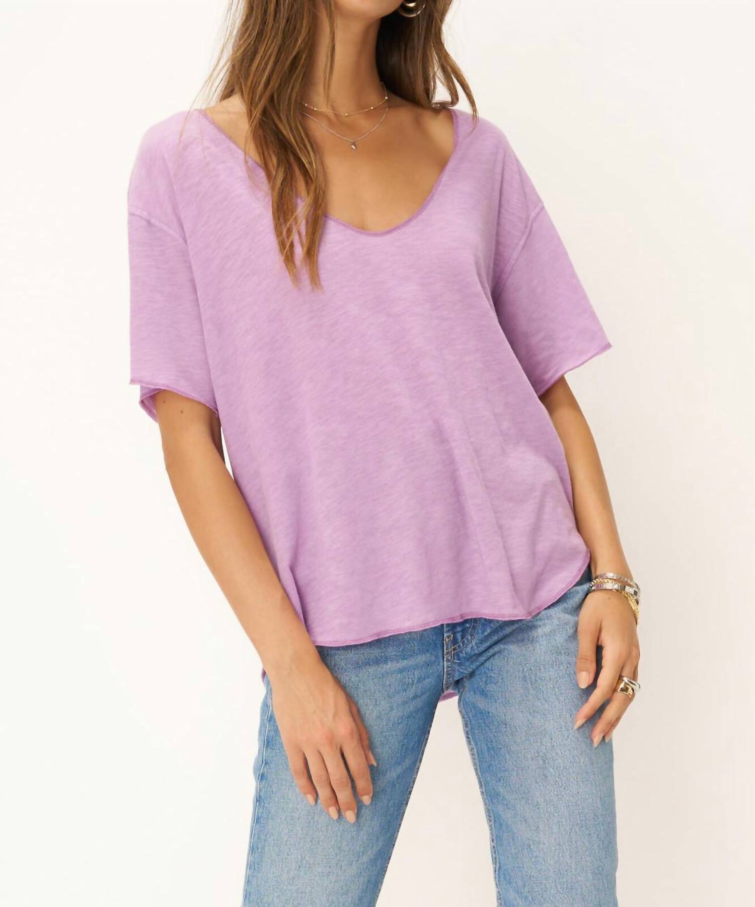 Project Social T - Robby Scoop Neck Tee