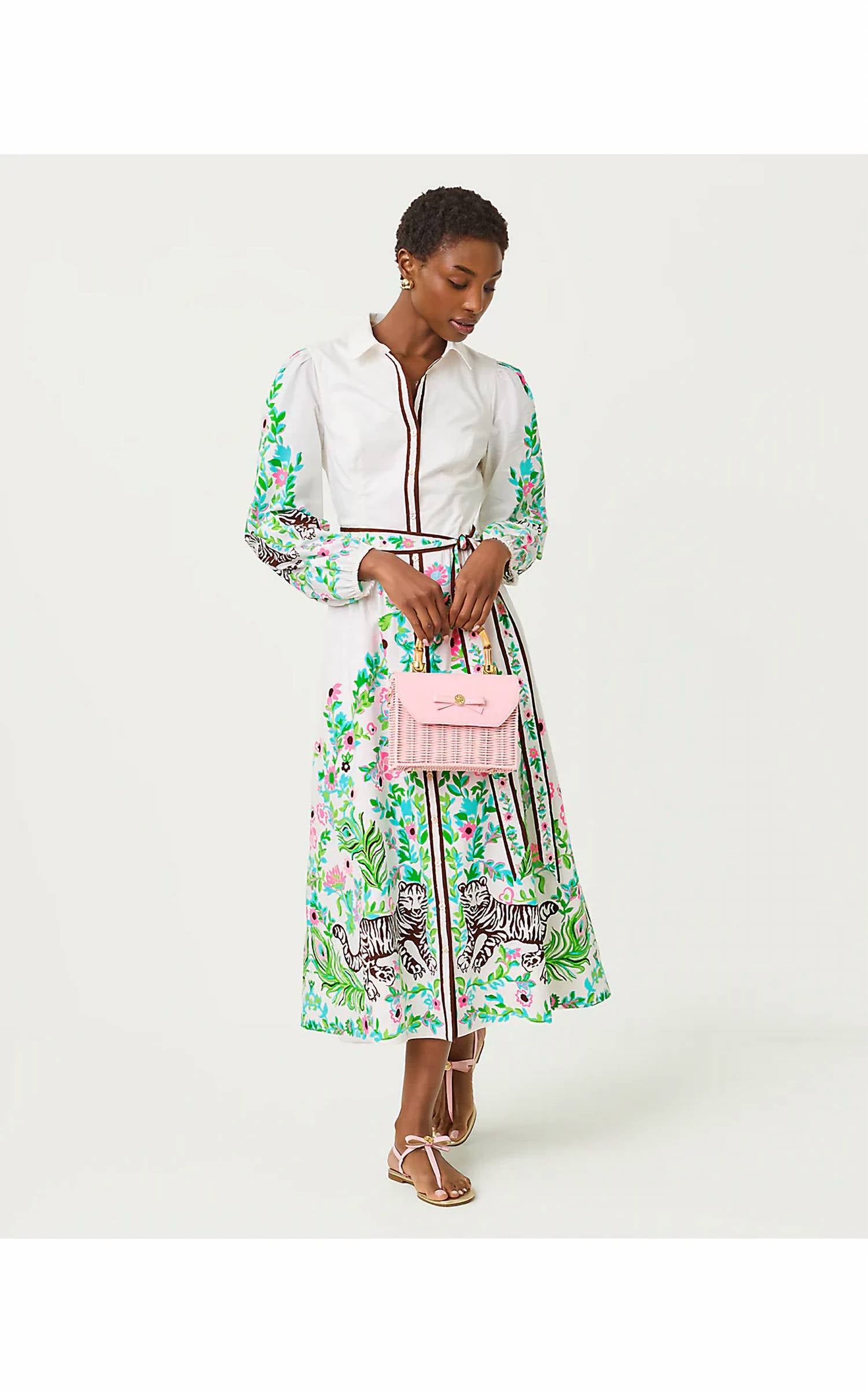 Lilly Pulitzer - Luanne Midi Shirt Dress