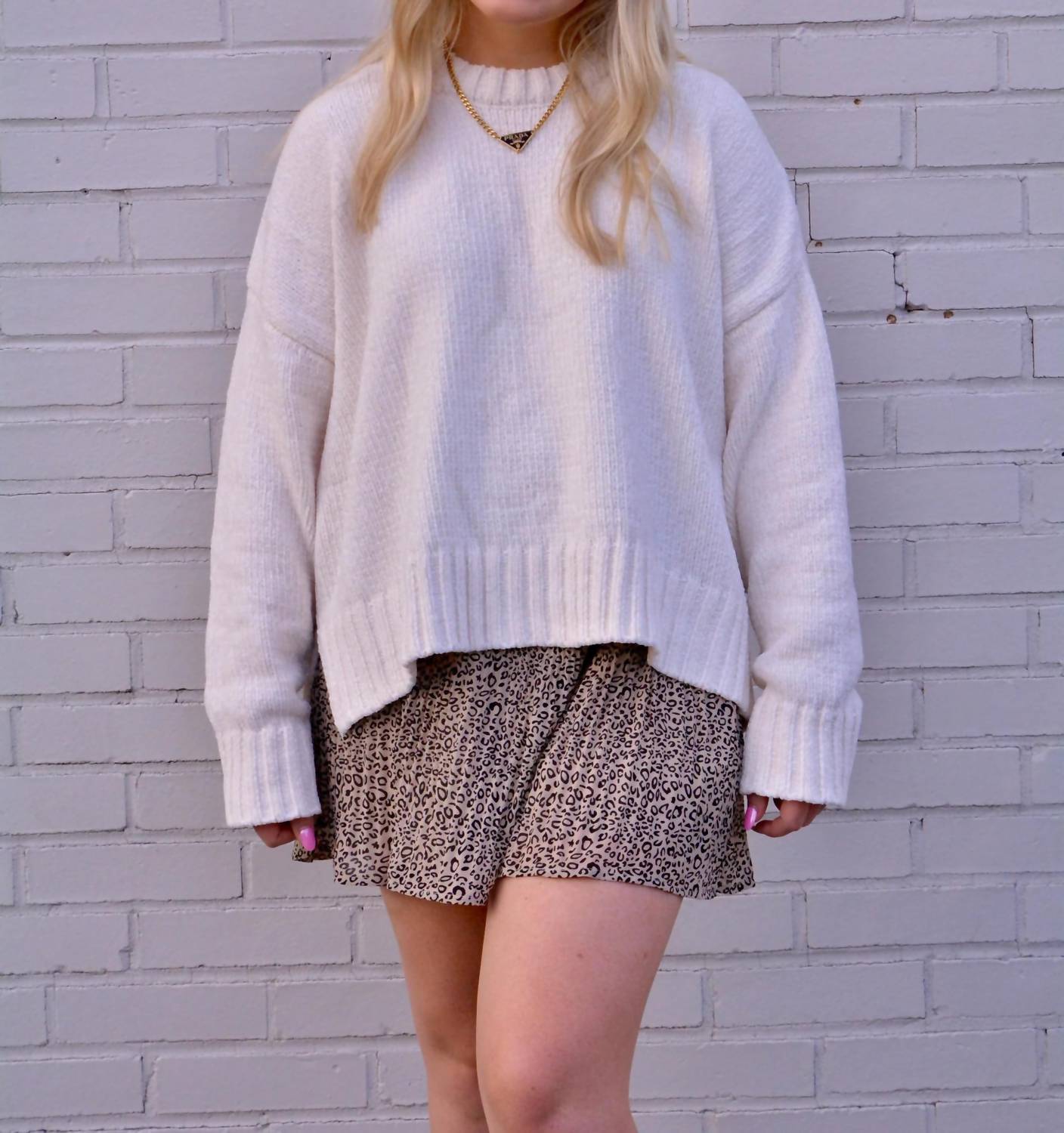 Wishlist - Pleated Mini Skirt