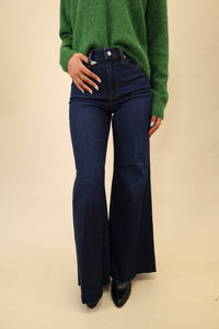 PISTOLA Izzy High Rise Wide Leg Pant in tristesse - women's pants