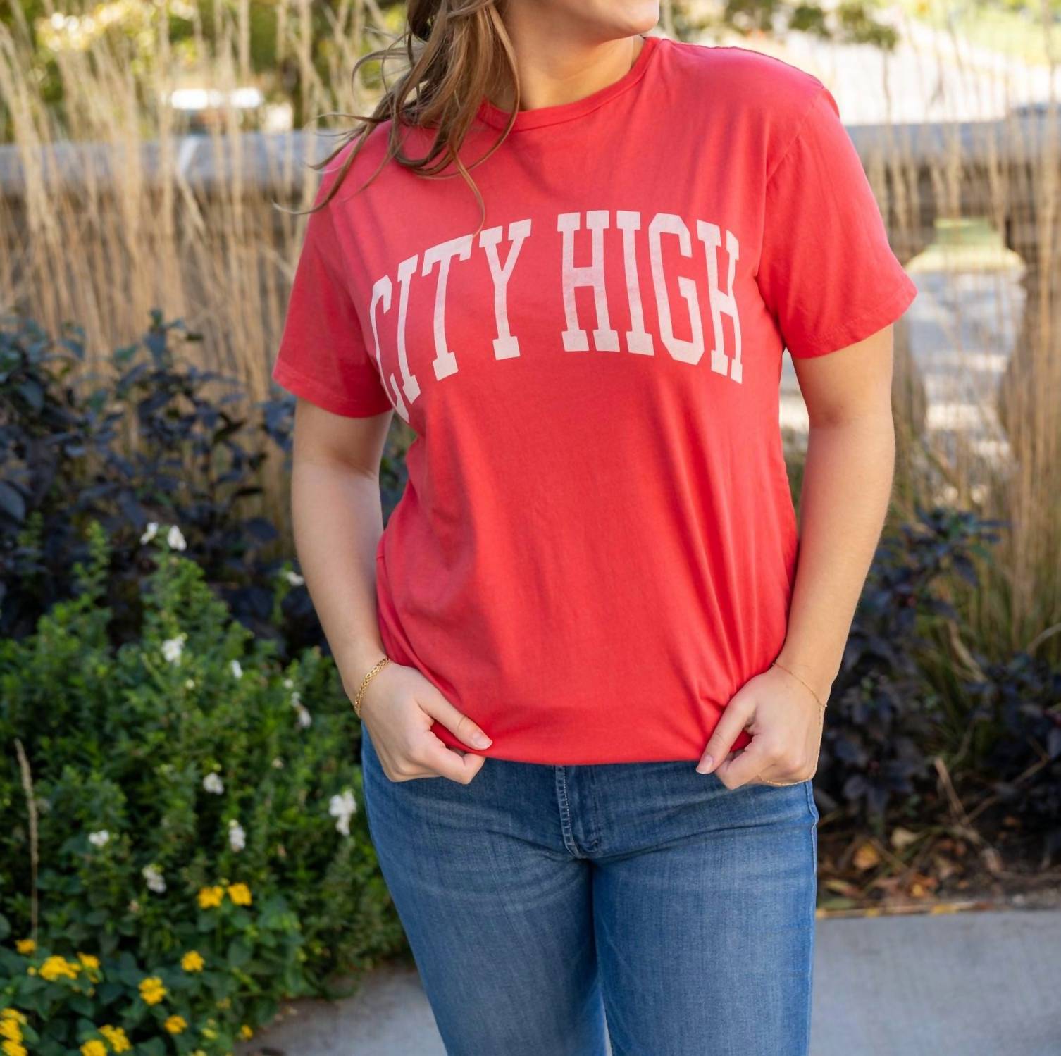 The Original Retro Brand - Vintage City High Tee Shirt