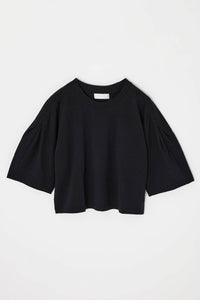 Moussy - Gather Sleeve Cropped Top Tee