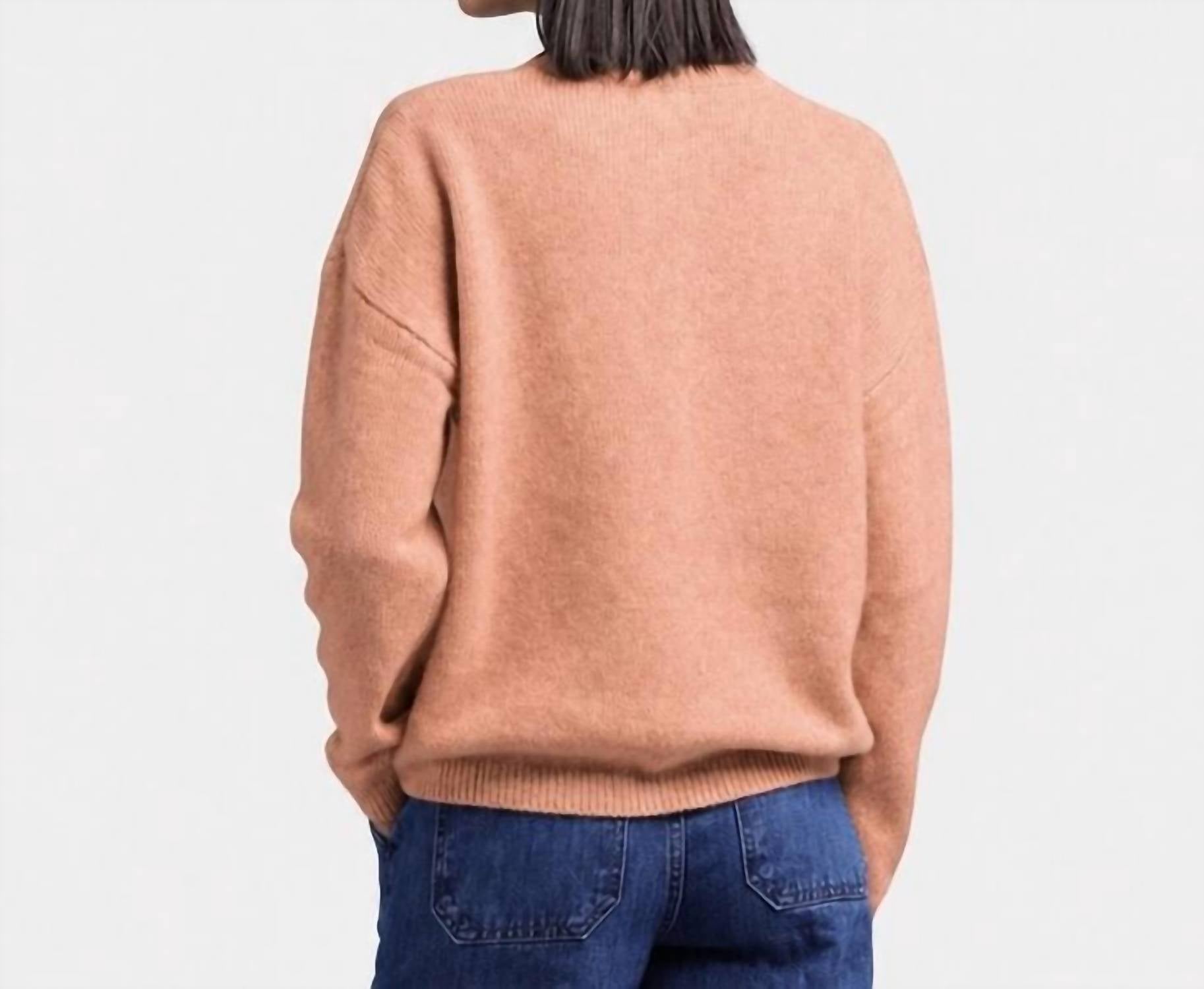 Minnie Rose - CASHMERE V NECK CARDIGAN