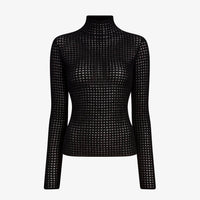 Proenza Schouler - Zella Semi-sheer Check Top