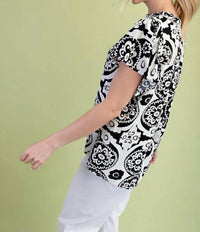 Gigio - Medallion Print Blouse