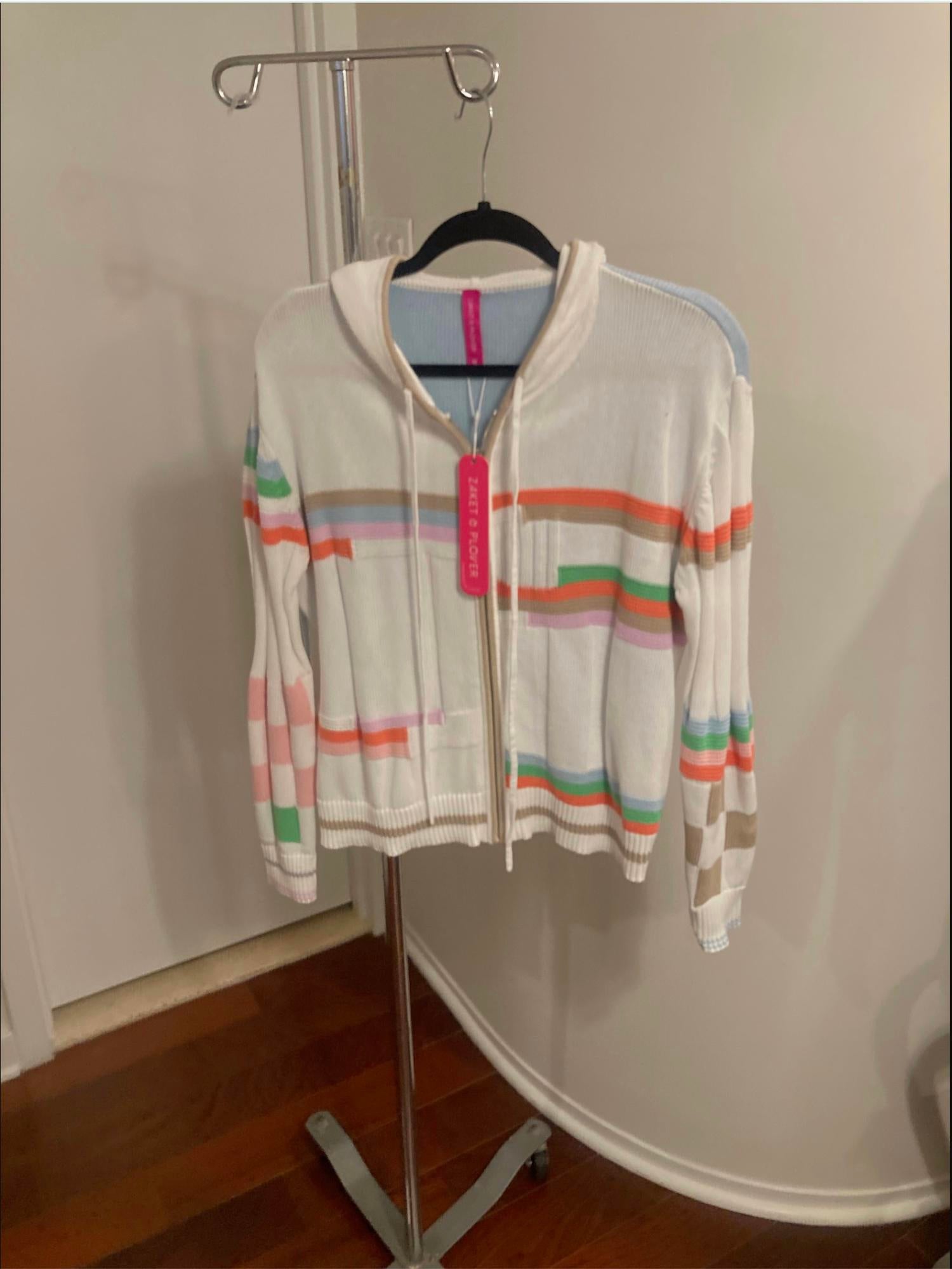 Zaket & Plover - Women's Mixed Media Hoodie