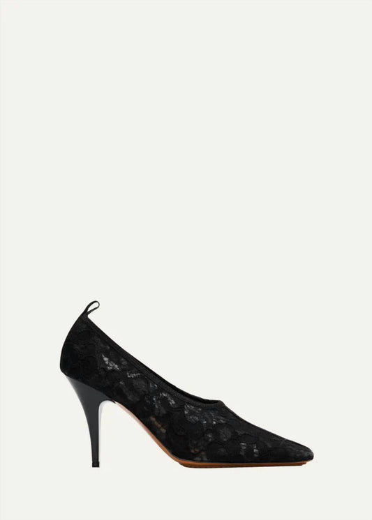 Stella Mccartney - Women's Lace On Mesh Pump