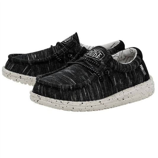 Hey Dude - Boy’s Wally Youth Stretch Shoes
