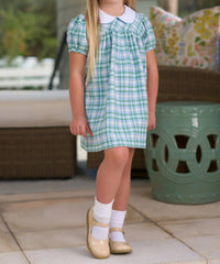 The Beaufort Bonnet Company - Eastpoint Plaid Adaire Dress