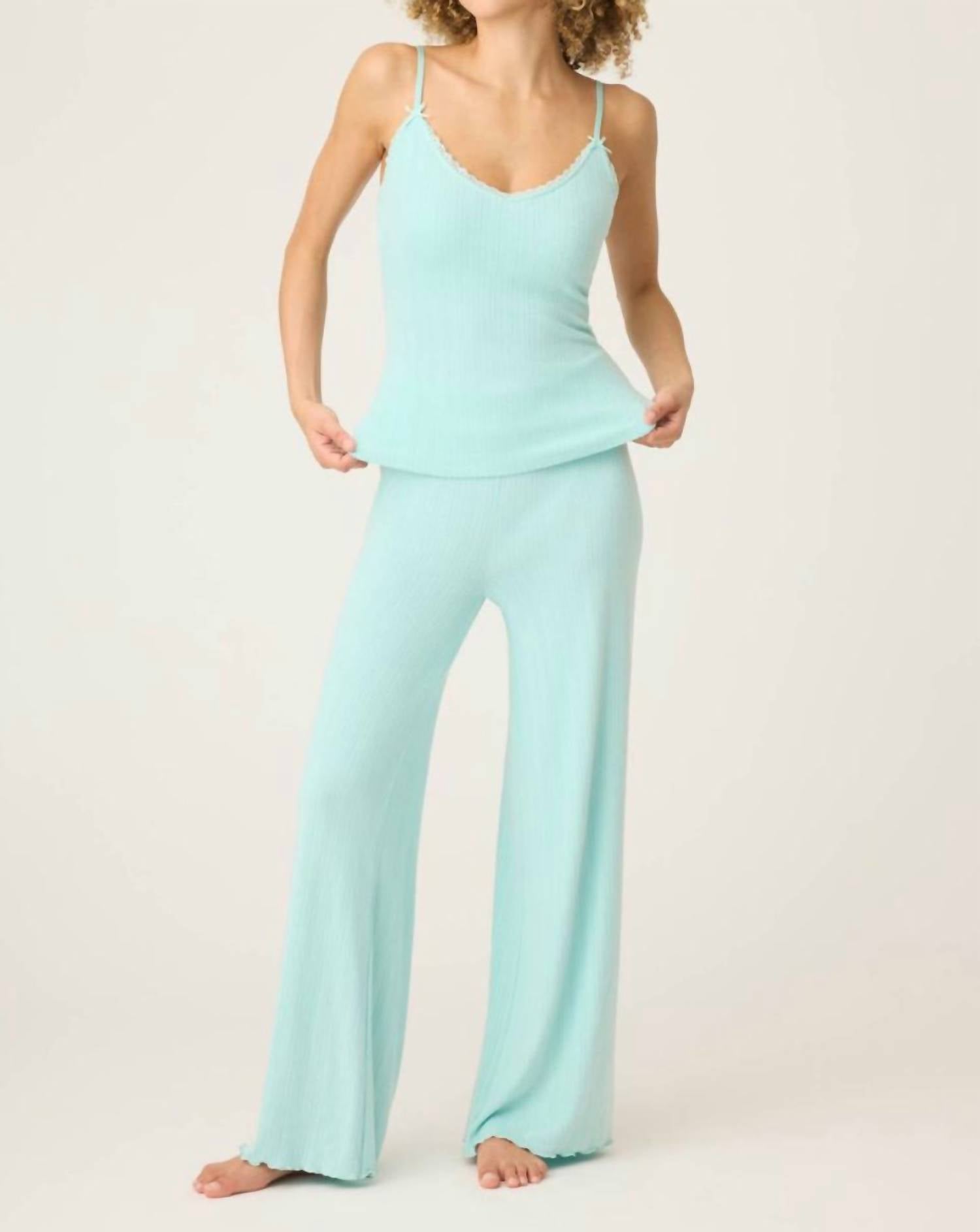 Pj Salvage - Pointelle Essentials Solid Camisole