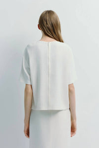 Rue Sophie - Boîte Short-sleeve Boxy Top