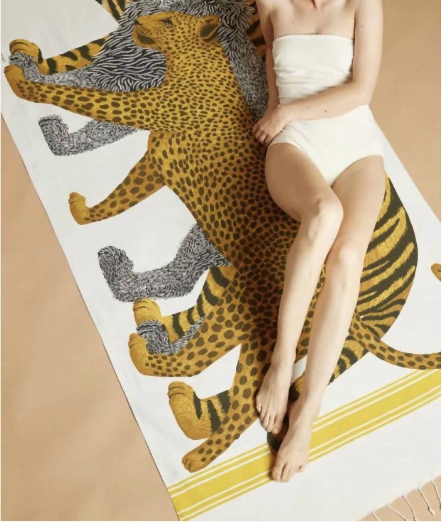 Inoui Editions - Fouta 100 Cheetah Towel