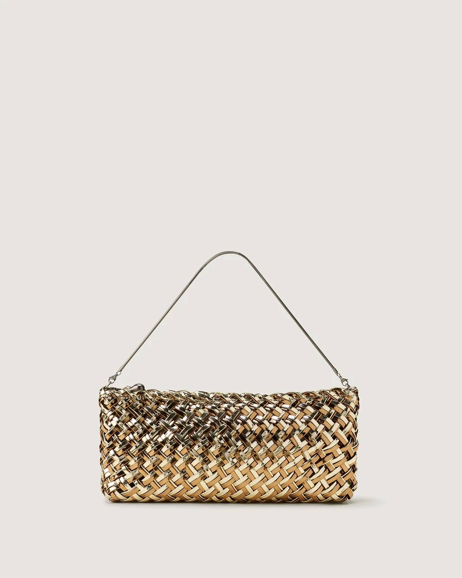 Naghedi - Gala Medium Clutch Metallic Bag