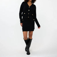 Esqualo - V-neck Buttoned Cardigan