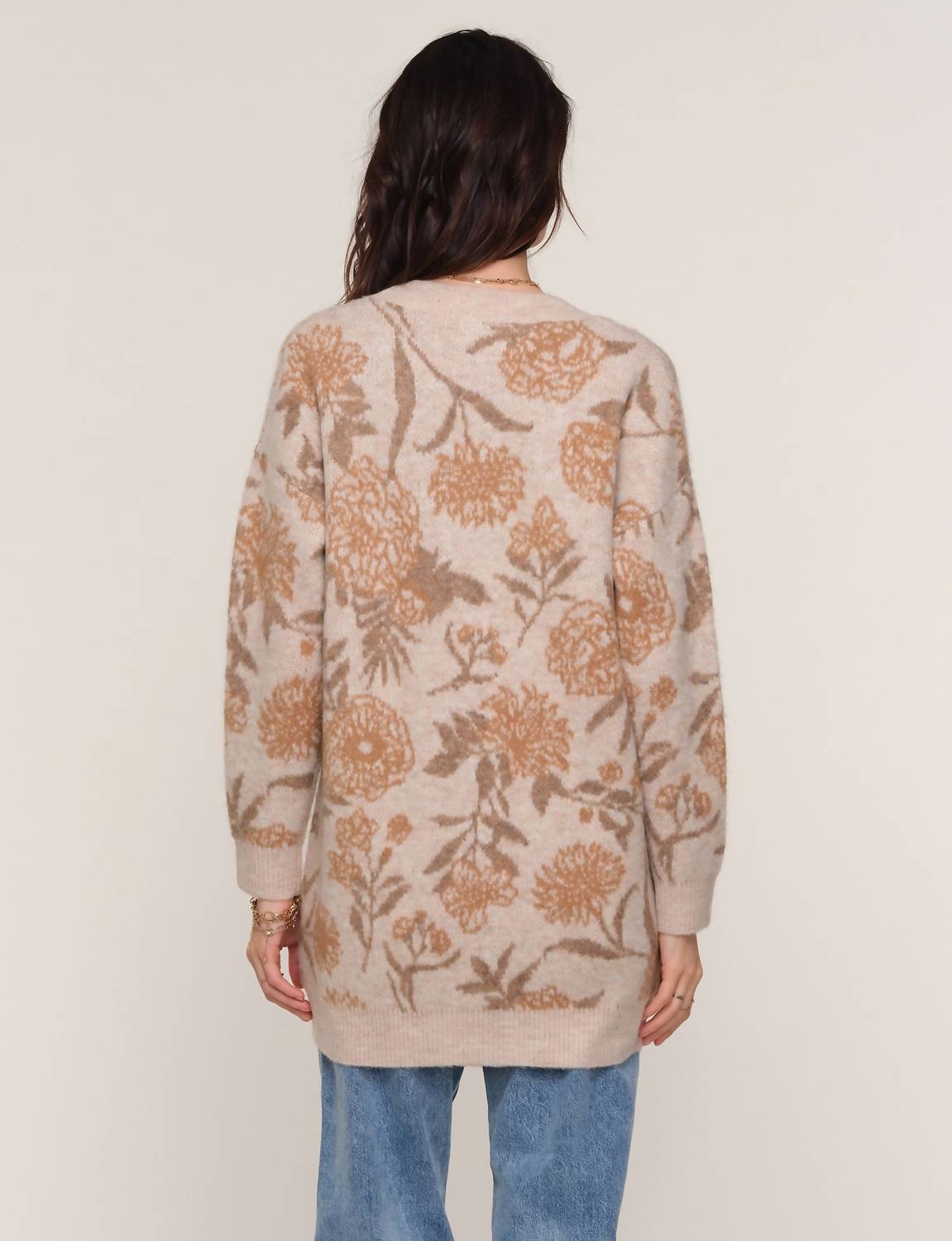 heartloom Ryan Cardigan in creme - women's cardigan - detail view