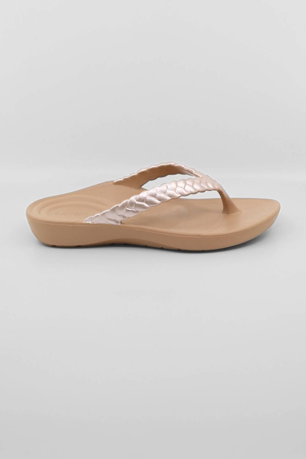 Aetrex - Women's Vicki Braided Thong Sandal