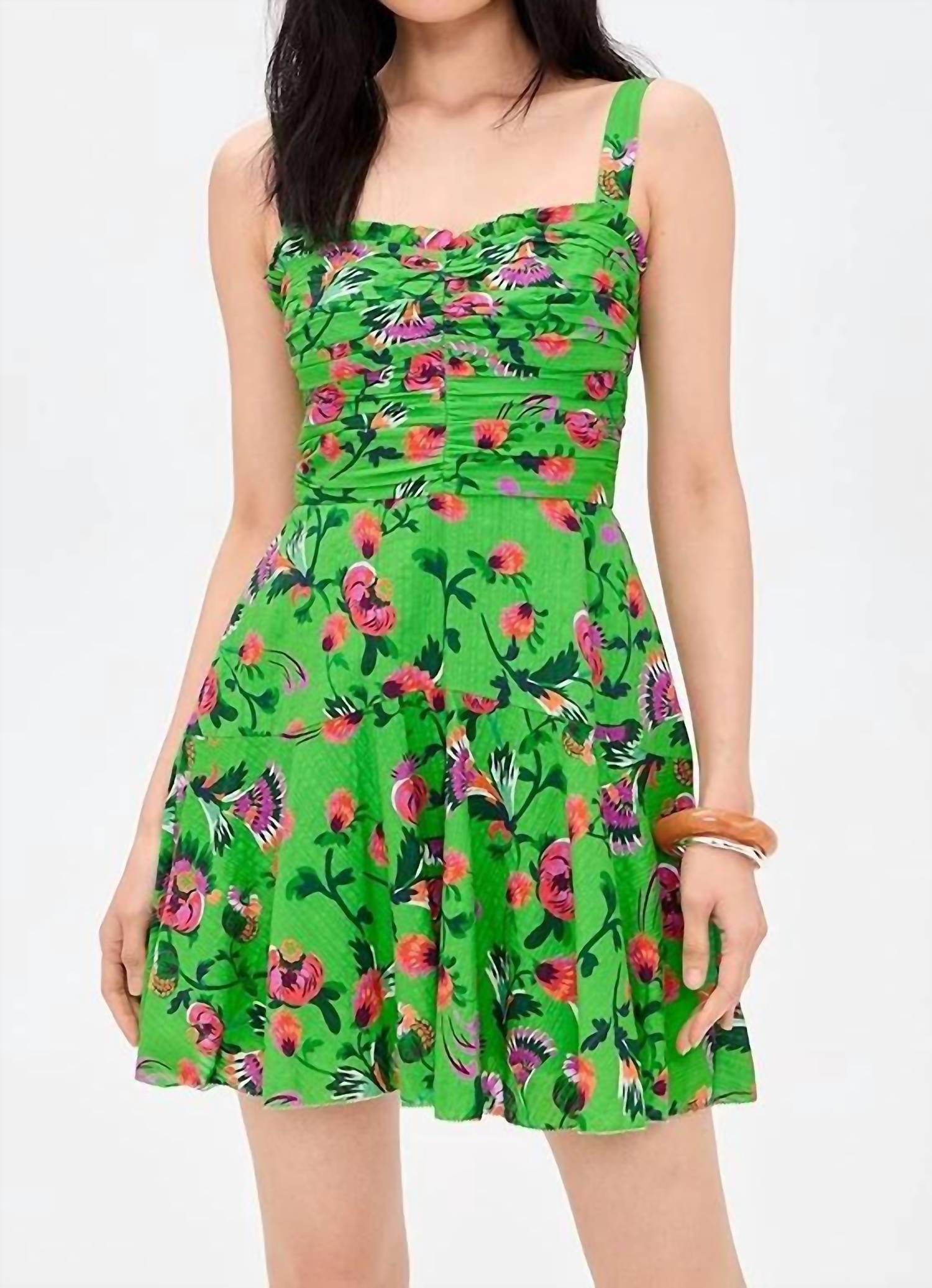 Saloni - Saffier Apple Rae Short Dress