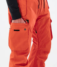 Dope Iconic Ski Pants in orange - men's pants - view 6