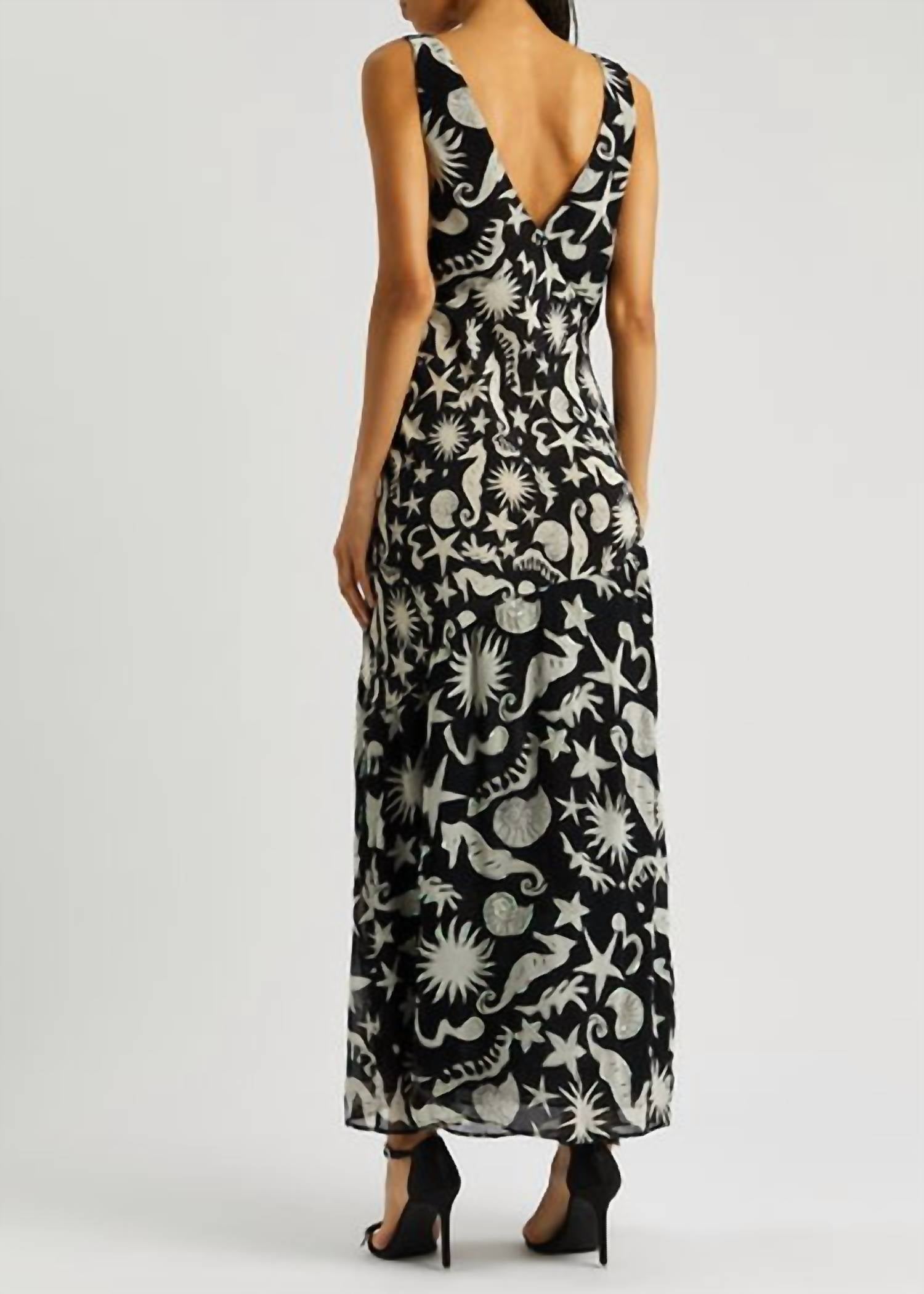 Rixo - Moniq V-neck Maxi Dress - Plus