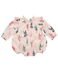 Pink Chicken - Girls' Harper Bubble Romper