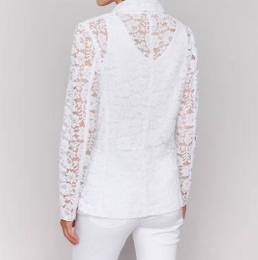 Charlie B - Lace Blazer