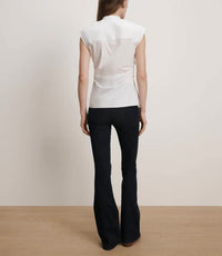 Veronica Beard - Joon Tie-neck Button-down Blouse