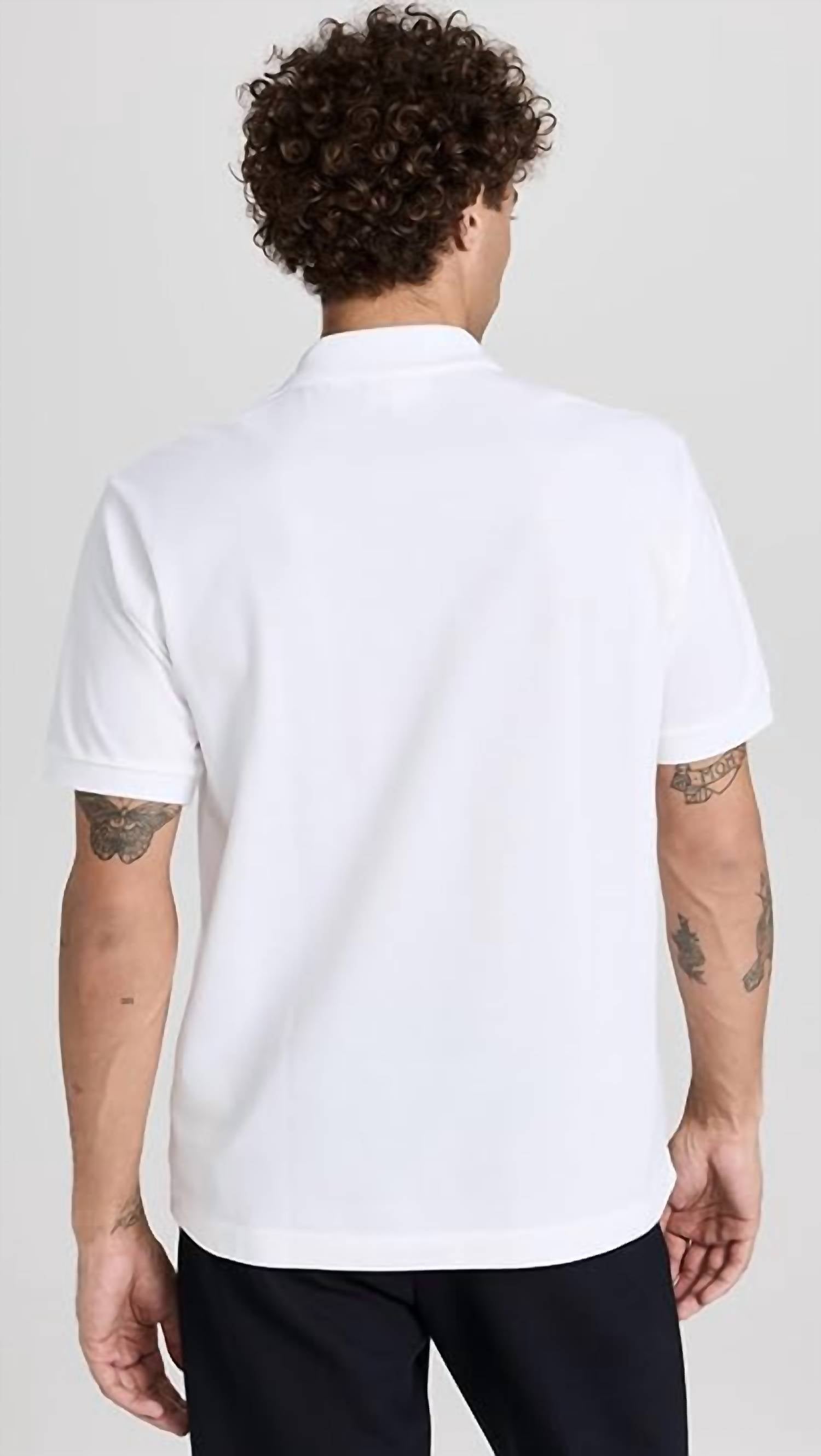 Lacoste - Short Sleeve Pima Jersey Interlock Regular Fit Polo Shirt