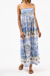 SMITH & QUINN Women's Cleobella Dress in sea blue - women's skirt - alternate view
