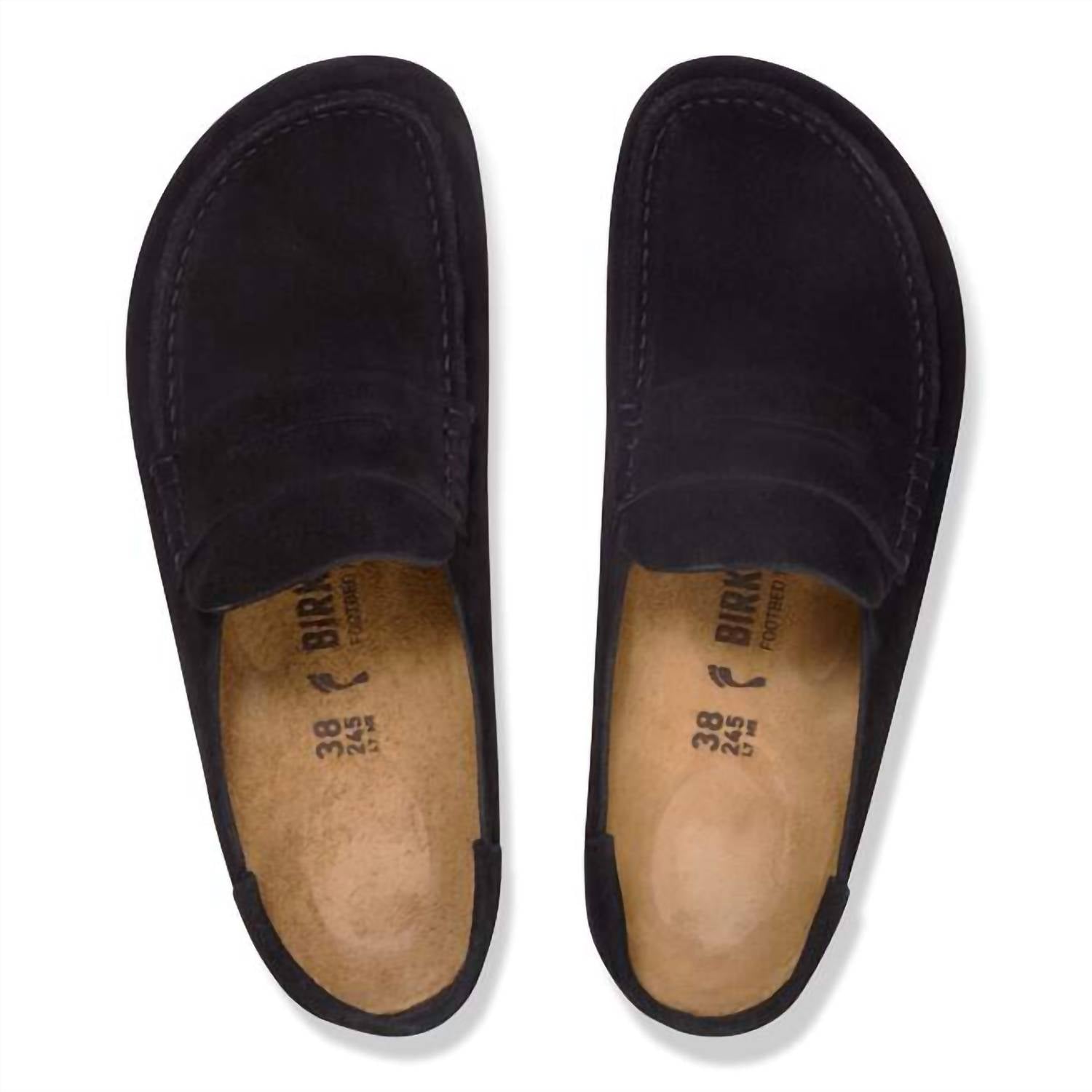 Birkenstock - Unisex Naples Wrapped Suede Leather Clogs