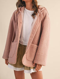 Klesis - Aria Sherpa Knit Hoodie Jacket