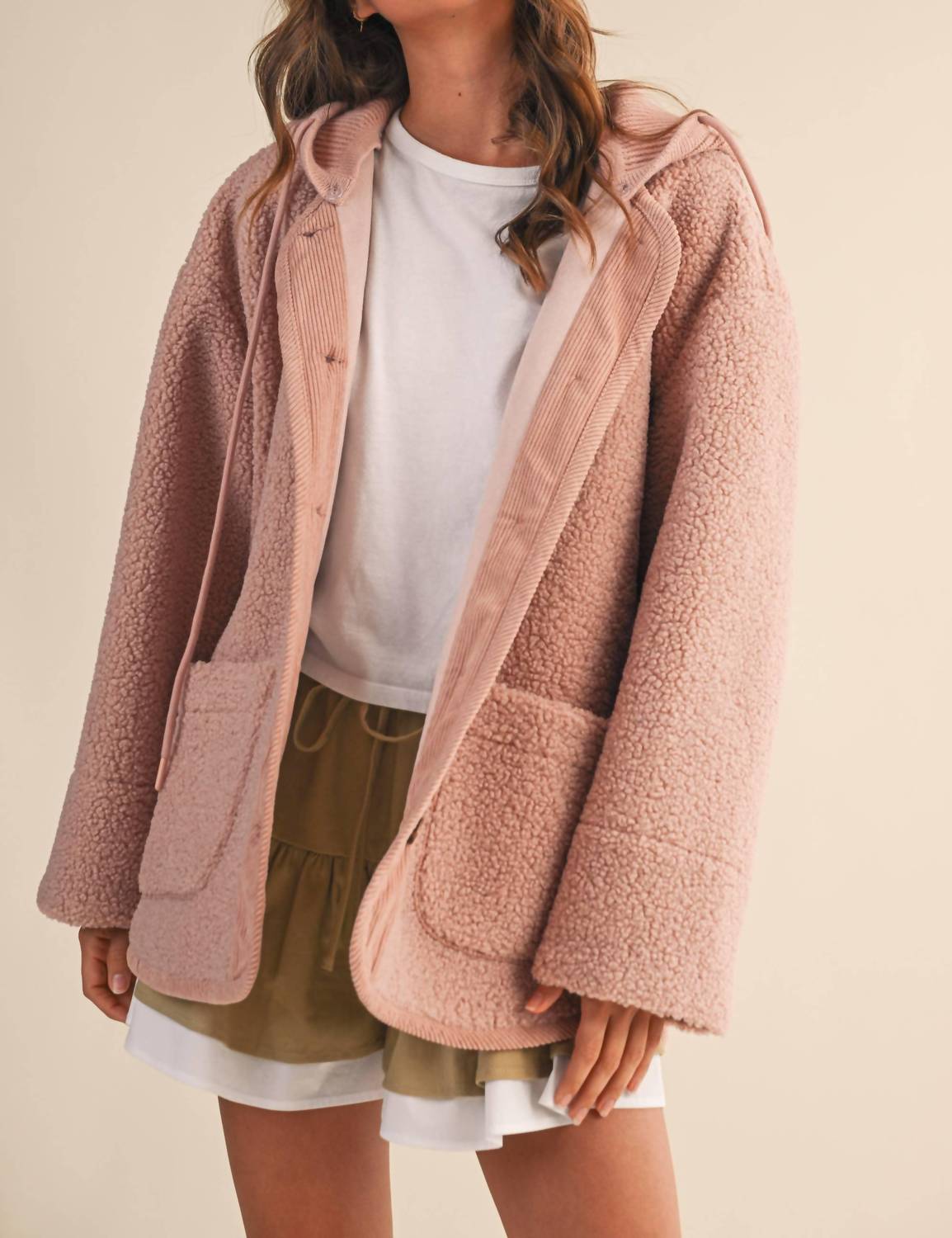 Klesis - Aria Sherpa Knit Hoodie Jacket
