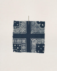 THE GREAT. Slip Sleep Midi Dress in bandana patchwork - women's dress - view 6