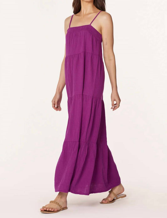 Bobi - Tiered Cami Maxi Dress