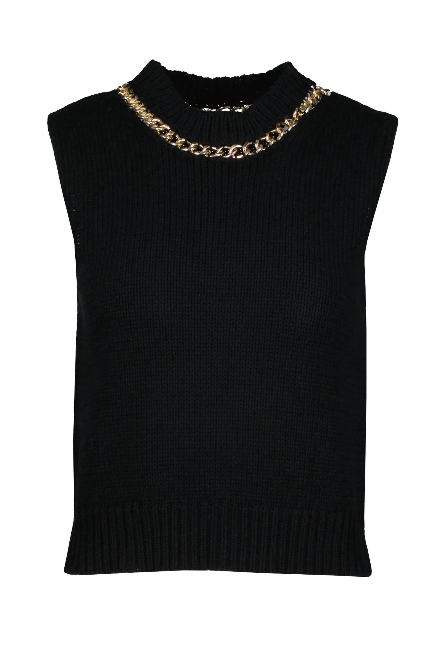 Bishop + Young - Women's Savoy Chain Sweater Tank Top