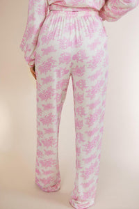 La Society - Snow Flowers Pajama Set