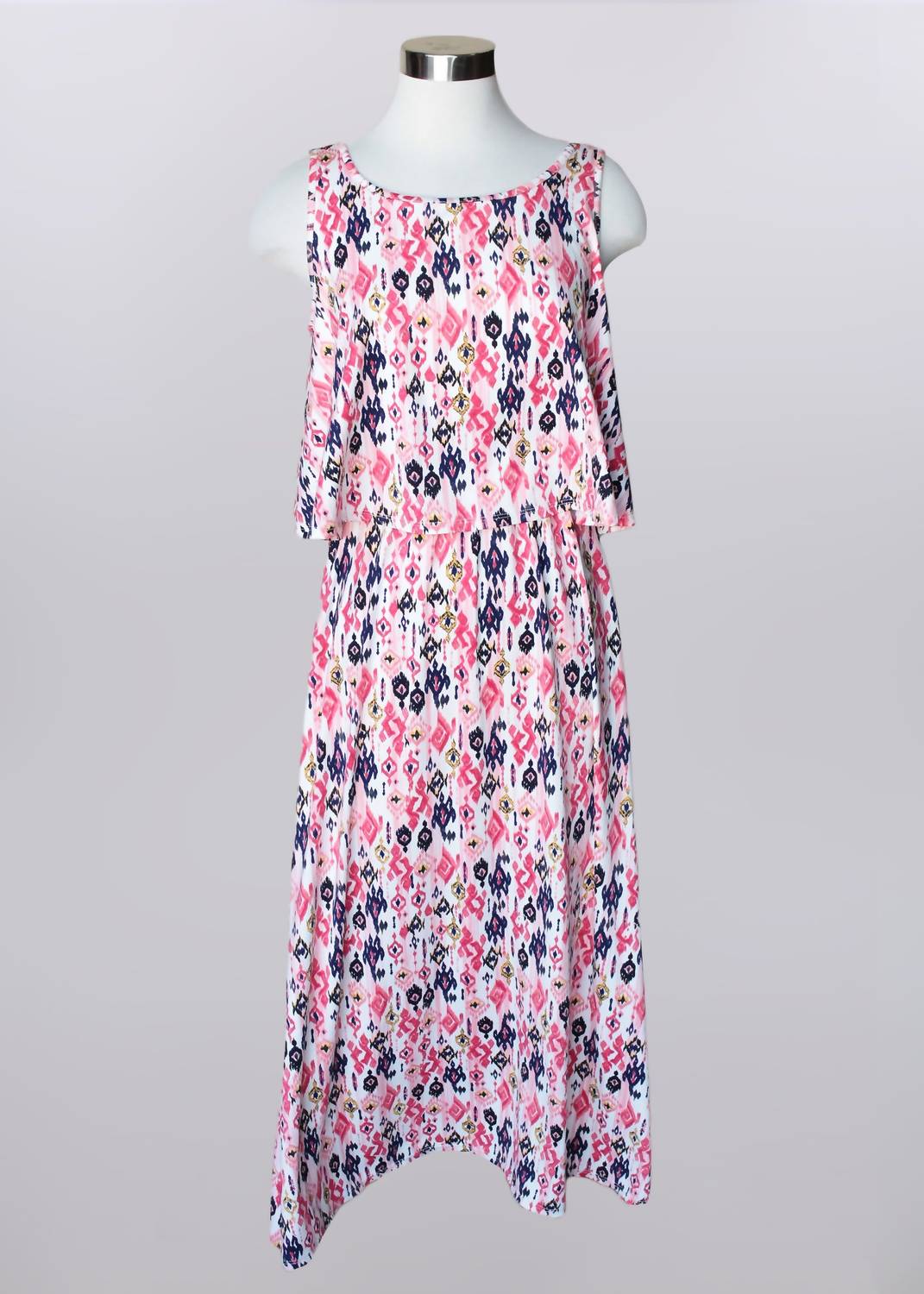 Keren Hart - Sleeveless Tribal Print Dress