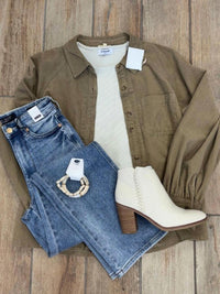 Jodifl - Corduroy Shacket