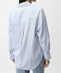 Joseph Ribkoff - Tencel Stripe Boxy Blouse