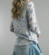 Tempo Paris - Lost At Sea Blouse