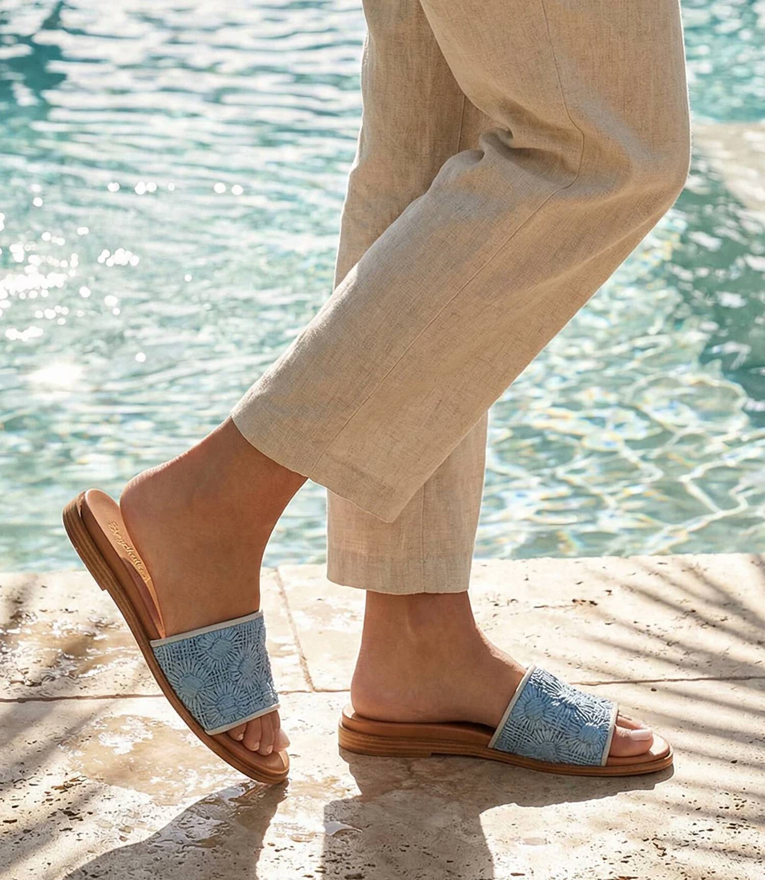 Seychelles - Women's Dakota Flower Raffia Slides