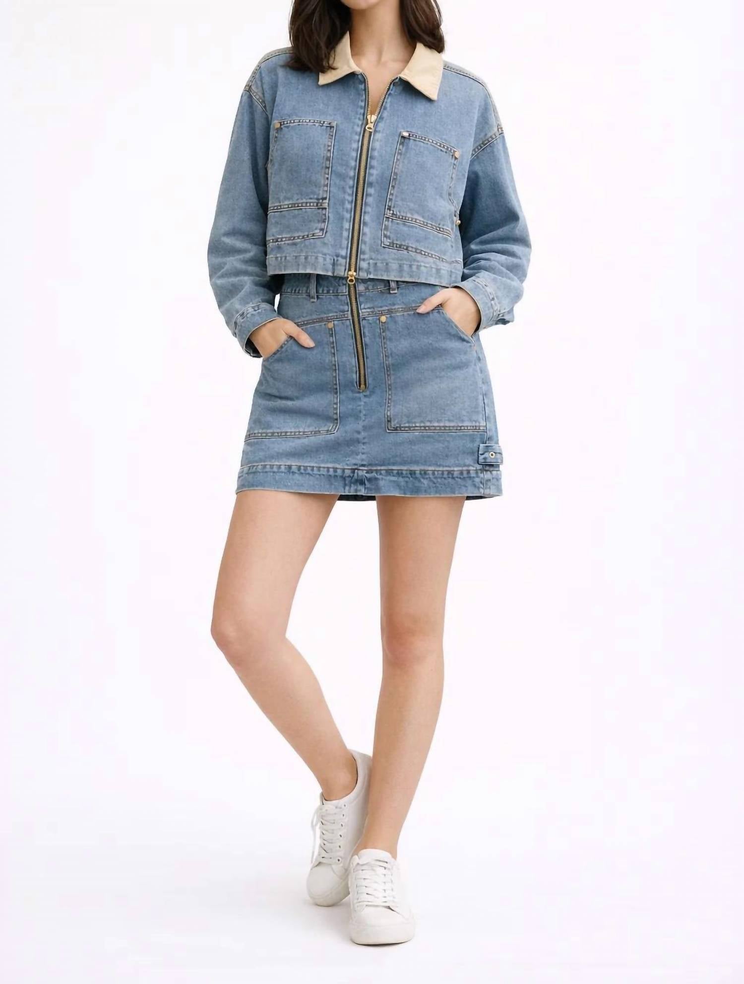 Habitual - Utility Mini Skirt