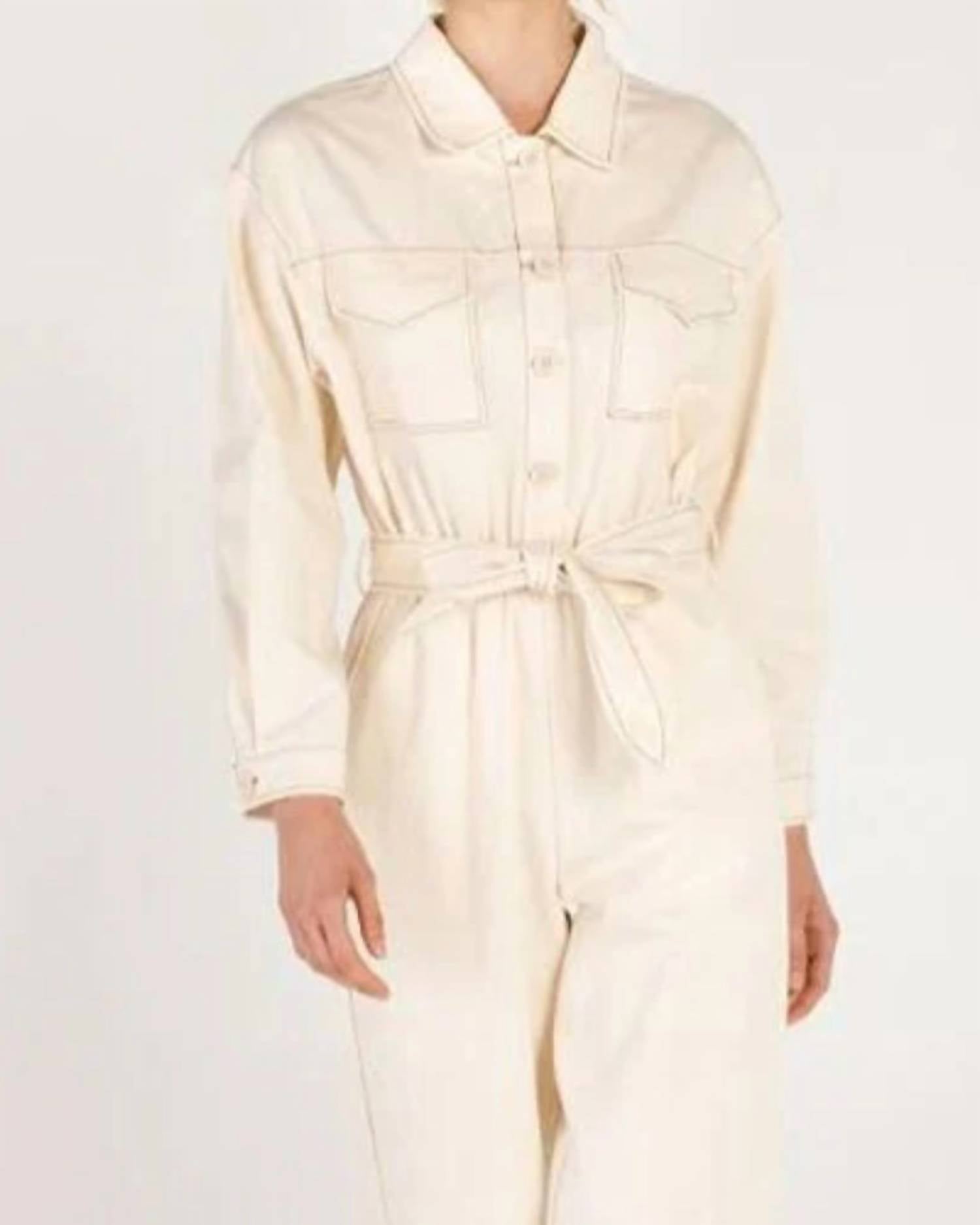 Moodie - Contrast Stitch Jumpsuit