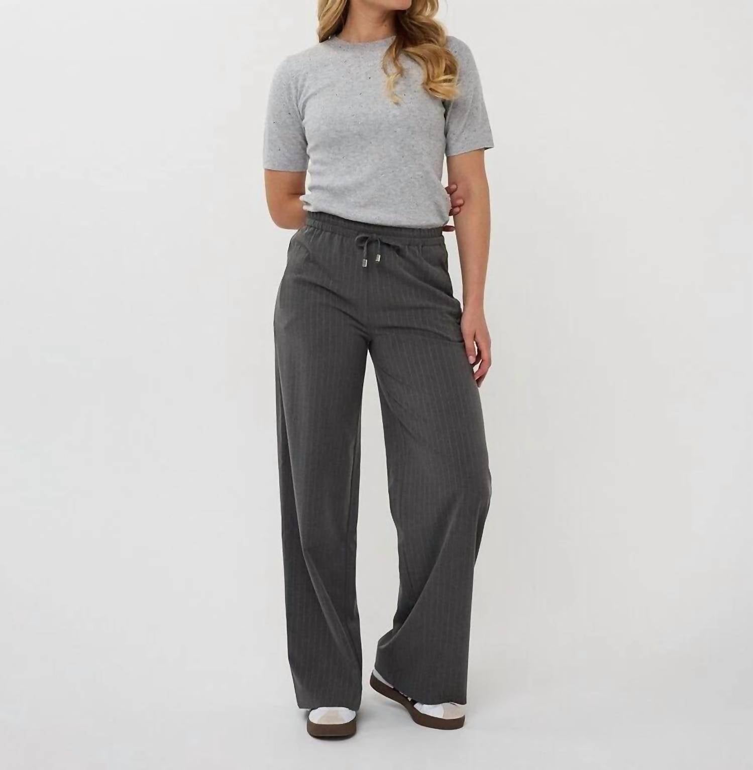 Esqualo - Tessina Rib Short Sleeve Studs Top