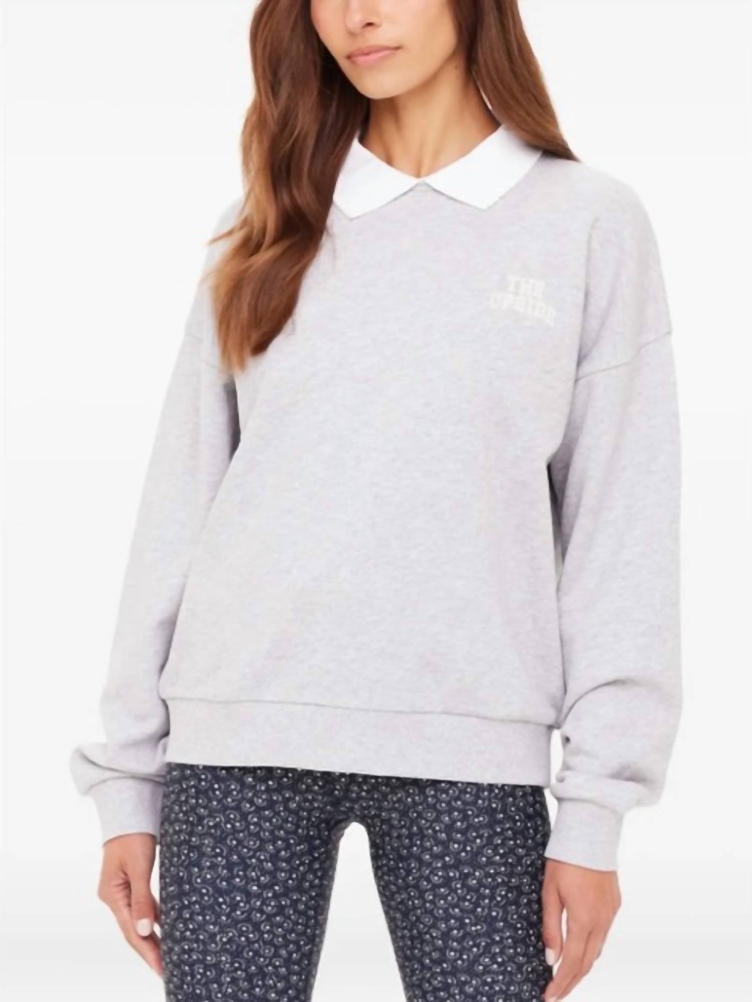 The Upside - Pascal Collared Crew-neck Sweater
