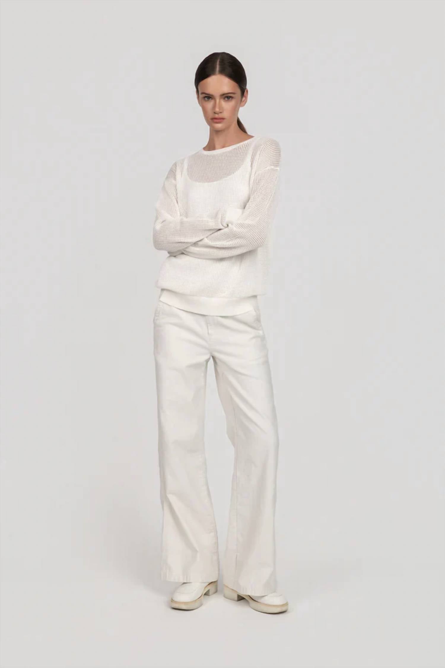 G1 - Solid Wide Leg Pants